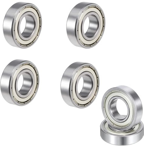 6 Stück 688 Kugellager, 8 x 16 x 5 mm Chromstahl Lager, Klein Rillenkugellager für DIY, Skateboards, Roller, 3D-Drucker, Haushaltsgeräte, Instrumentierung, Elektrisches Spielzeug