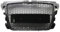 Rejilla de Coche de automóvil Rejilla de Parachoques Delantero para Audi A3 S3 8P 2008-2012, Rejilla Superior de Carreras, Estilo RS3, Cubierta de Panal.