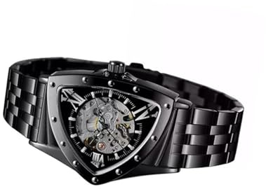 QUXVUIS Automatisches Uhrenarmband Mode Aushöhlen Business Sportuhr Tragbare Luxus Unregelmäßige Uhr Zifferblatt Mechanische Armbanduhr