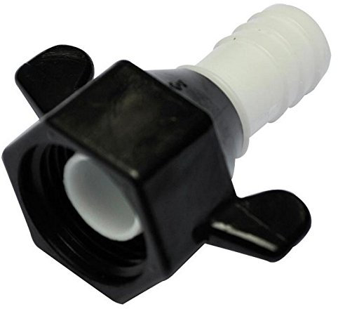 Lilie Anschlusstülle 12 mm gerade 1/2 für Shurflo-Pumpe