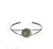 Himmelsscheibe von Nebra, Armreif Armspange 925/- Silber, Sternenschmuck, Scheibe 18mm