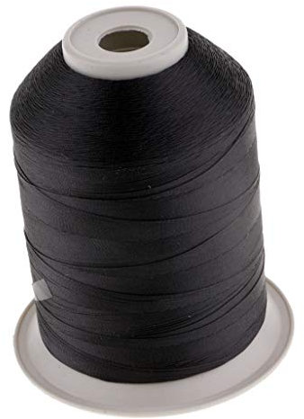 Homyl Rod Wrapping Line, Linea da Pesca, Lenza Leader, Filo da Pesca in Nylon - Nero