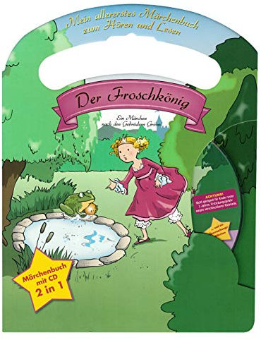 Mein allerliebstes Märchenbuch Der Froschkönig mit Tragegriff und Audio CD