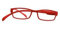 Klammeraffe - Fertiglesebrille (bright red, 2,50)