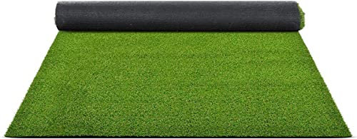 Floordirekt Premium Kunstrasen Terraza | Rasenteppich | Rollrasen | Polhöhe: 18 mm | Robust & UV-stabil | Kunststoffrasen | Garten-Rasen | Rasen für Balkon, Terrasse & Garten (100 x 250 cm)