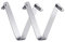 Poktlife Stainless Steel Universal V-Clip for All Swimming Pool and Spa Skimmer/Nets, Brushes or Poles - Works for Above Ground or Inground Pools - (2 Pack)