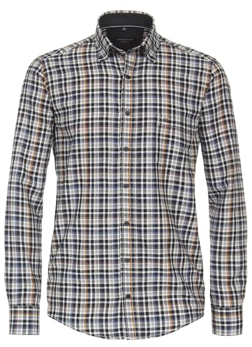 CASAMODA Flanellhemd kariert Casual Fit