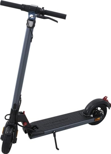 Wispeed - T855 - Trottinette électrique Pliable pour Adulte (Roues : 8,5 Pouces - Autonomie Max : 30 km - Batterie 7,8 Ah 36 V - Moteur 300W - IPX4 - Frein Disque arrière - Vitesse Max 25 Km/h) Gris