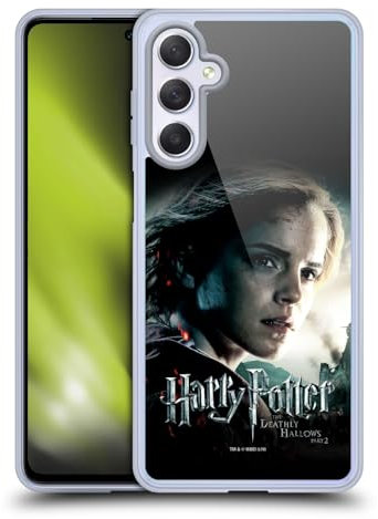 Head Case Designs Offizielle Harry Potter Hermione Granger Deathly Hallows VIII Soft Gel Handyhülle Hülle kompatibel mit Samsung Galaxy M54 5G