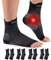 HUEGLO 4Paar Sprunggelenkbandage Knöchelbandage Achillessehne Fussbandagen Sprunggelenk Sport Laufen Fussball Stützende Bandage für Fußgelenk