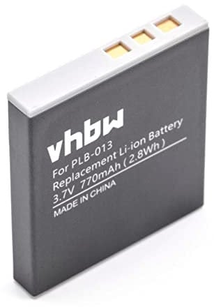 vhbw 1x wireless headset headphones battery (770 mAh, 3.7 V, Li-Ion) replacement for Sanyo DB-L20, DB-L20A, DB-L20AEX