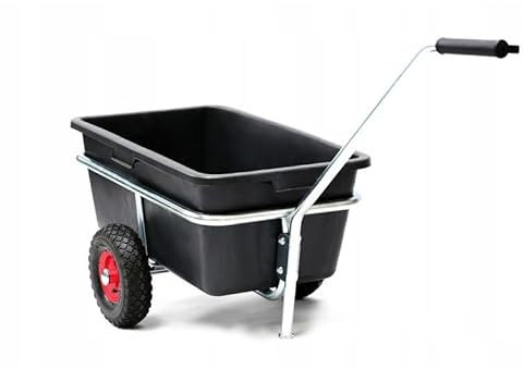 Handwagen 2-Rad Luftrad Bollerwagen Gerätewagen 150 Kg Ladevolumen Kelberg Schubkarre 120 l (gehäuft)