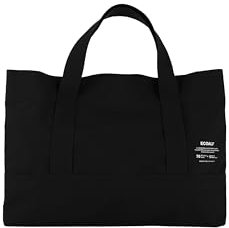 ECOALF Bondealf Landscape Tote Tasche schwarz, Schwarz