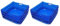 Louttary - Baño de pies de piscina hinchable, baño de pies de piscina portátil, baño de pies para escalera de entrada de piscina, accesorios de piscina