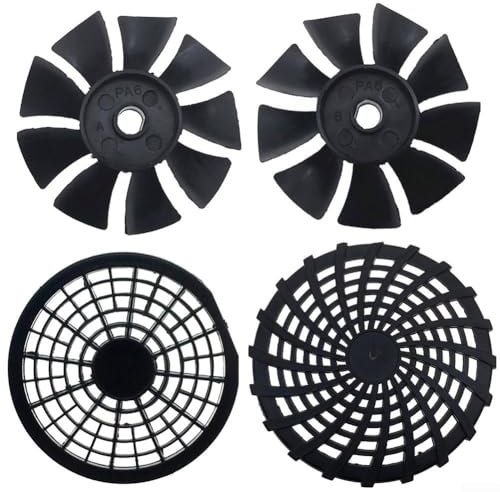 Luftkompressor-Lüfterblatt, hervorragende Kühlleistung für 980 W 1100 W Motoren (C)