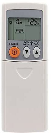 Air Conditioner Remote Control Compatible for Mitsubishi KM05B MSZ-GA35VA KD06ES KD07BS KP07BS KP06DS KM09A MUZ-A09YV MSZ-FA25VA, Portable Air Conditioning Remote Control Replacement