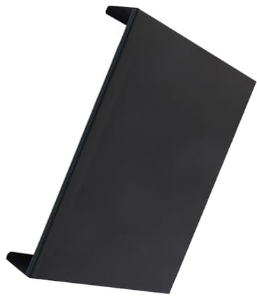 Tapa de Cubierta de Estufa de Gas de Acero Inoxidable negro: Cubierta de Estufa Antideslizante para Espacio de Cocina Adicional, Se Adapta a la Mayoría de las Estufas, Resistente Al Calor y Fácil de