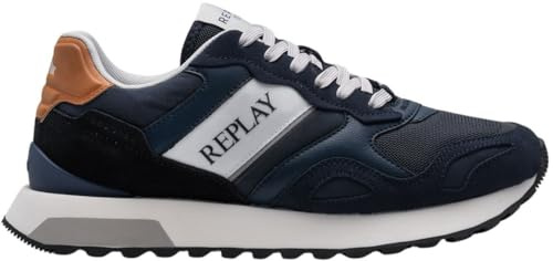 Replay Herren Sneaker Sportlich, Navy 040 (Blau), 43