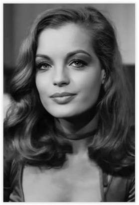 FSDJHG Poster Schauspielerin Romy Schneider, Leinwandposter, Wandkunst, Dekordruck, Bild Gemälde für Wohnzimmer, Schlafzimmer, Dekoration, 30 x 45 cm, 5 Stück