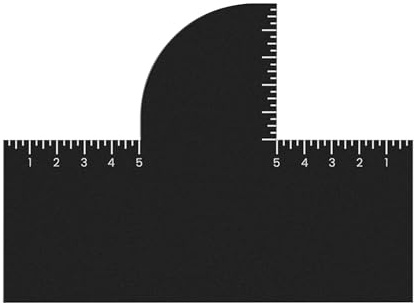 Friseur Optimierungskarte,Werkzeug Für Haaransatz - Bart Accessoires Mit Messskalen Für Glattes Rasieren Männer Jugendliche Anfänger
