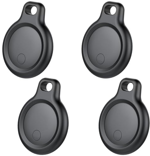 Android Tracker Tags-4 Pack (NOT iOS or HarmonyOS), Air Tracker Tags for Android Works with Google's ‘Find Hub’ App, IP68 Waterproof, Replaceable Battery, Smart Tag for Luggage, Backpack, Key