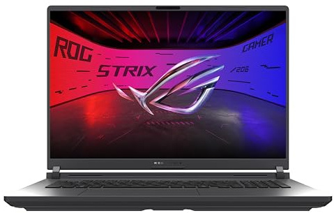 ASUS ROG Strix G18 G815LR-TT368 - Portátil Gaming de 18 WQXGA 300Hz (Core Ultra 9 290HX Plus, 16GB RAM, 1TB SSD, RTX 5070 Ti Laptop GPU 12GB, Sin Sistema Operativo) Gris Eclipse - Tec. QWERTY ESP