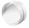 Extractor Fan Back Draft Shutter 125mm / 5 Duct Non Return Valve Ducting Pipe Connector with Flap Backdraft Adaptor