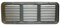 UTILFER GRIGLIA AERAZIONE Alluminio Rettangolare H 14 X L 36