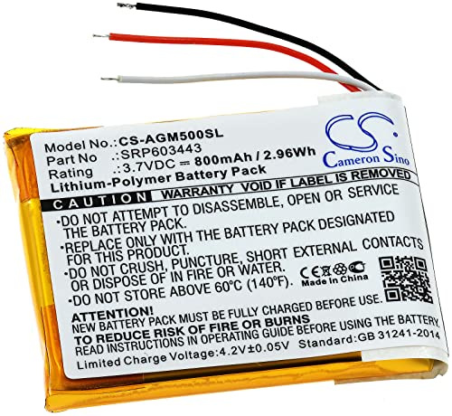 Akku für Wireless Kopfhörer Astro Typ SRP603443, 3,7V, Li-Polymer