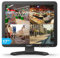 Monitor 17 Pulgadas HDMI, 1280x1024 HD LCD Monitor CCTV (LED Retroiluminación) con VGA/HDMI/AV/BNC USB Drive Player Altavoz Incorporado para Casa/Tienda Vigilancia Cámara STB PC