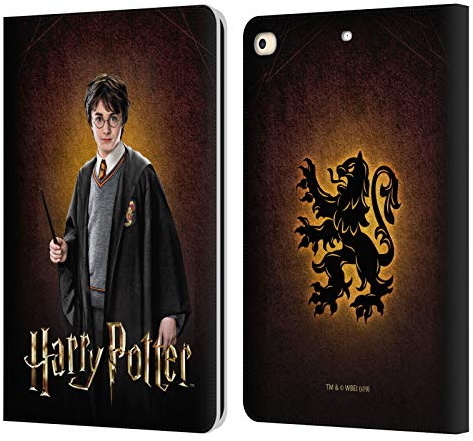 Head Case Designs Officially Licensed Harry Potter Portrait Chamber Of Secrets IV Leather Wallet Case Compatible With Apple iPad 9.7 2017 / iPad 9.7 2018