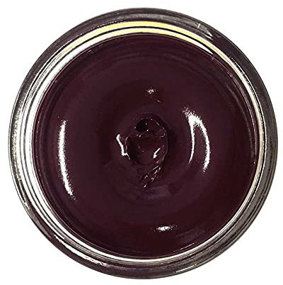 Famaco 50ml Purple Aubergine Leather Deluxe Cream Polish for Boot and Shoe with Application Brush - Nourish and Leather Protector Kit for Boots and Shoes