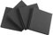 Almohadillas de Espuma Autoadhesivas 100 mm de Largo x 100 mm de anchox 20 mm de Grosor de Espuma de Celdas Cerradas de Neopreno, antivibración, Antideslizantes, protección de Muebles (Negro)