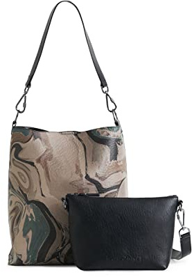 Desigual BAG_GREEN INCA BU, 6035 MARRON TIERRA, U