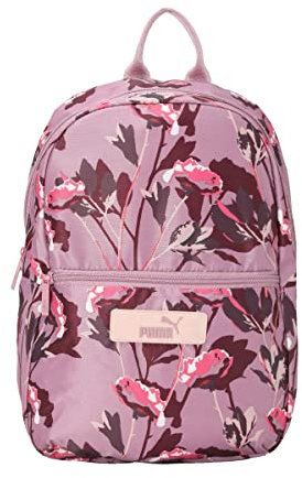 PUMA Core Pop Backpack Pale Grape - Floral AOP