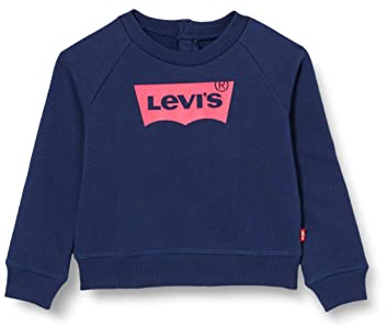 Levi's Baby - Mädchen Lvg Ket Item Logo Crew 1e6660 Sweatshirt (1er Pack)