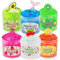 6 Pack Clear Crunchy Slime kit, 360ML DIY Crystal Jelly Cube Slime Set for girls Stress Relief Toys Kids, Non-Stick Transparent Party Gifts Birthday Suitable For Girls Boys