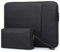 HYZUO 13.3-14 Inch Laptop Sleeve Bag Set for MacBook Pro 14 M4/M3/M2/M1, MacBook Air/Pro 13.3, 13.5/13.8 Surface Book/Laptop, NoteBook Case for 13.3 HP Dell Lenovo Asus Acer, Black