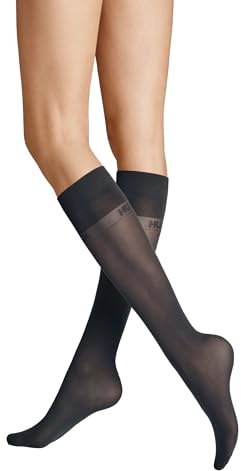 Hudson Damen Kniestrümpfe Micro 50 druckfrei 50 den