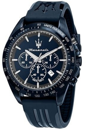 Maserati Montre Homme, Chronographe, Analogique, Collection Blue Edition - R8871612042