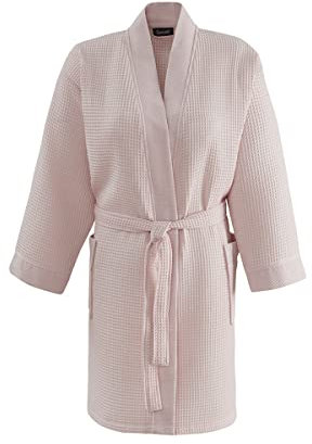 Sensei Maison - Peignoir Court nid d'abeille Spa - 3 - L - Pétale