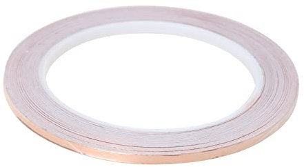 WYLZLKX Ruban conducteur en feuille de cuivre unilatérale avec adhésif pour protéger les circuits en papier, les réparations électriques et la mise à la terre - 4 mm