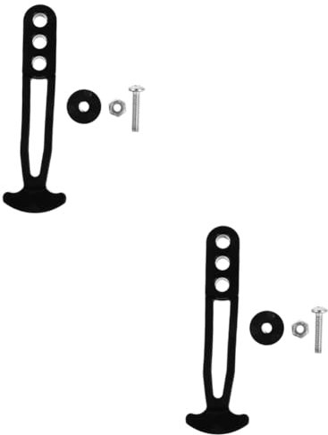 BCOATH 2pcs Telescopic Ladder Fixing Buckle Clip for Boat Marine Accessories for Boats Marine Safety Buckle Boat Storage Clip Yacht Ladder Clip Stowing Bracket Durable Yacht Clamp Rubber