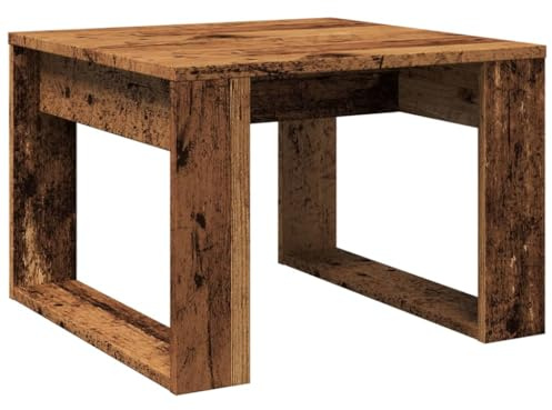 vidaXL Beistelltisch Altholz-Optik 50x50x35 cm Holzwerkstoff