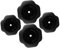 SECFOU 4pcs Pressure Cooker Lid Knobs Explosion Grip for Pot Covers Easy to Install and Operate Comfortable Handle for Daily Use and Replacement Compatible Knob