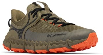 Columbia Herren Voyager FLX Winter Sneaker, Stone Green Tangy Orange, 45 EU