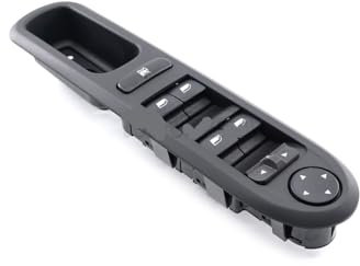 NMHTJ Botón elevalunas para Peugeot para 407 SW 2004-2010 6554ER Panel Botones Interruptor Ventana Eléctrica Accesorio para Automóvil