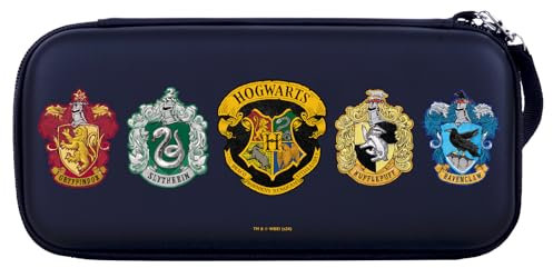 Head Case Designs Licenza Ufficiale Harry Potter Hogwarts Distintivi E Personaggi Custodia Rigida Da Viaggio Compatibile con Nintendo Switch