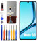ERYNK Pantalla LCD para Realme Note 50 [con huellas dactilares] RMX3834 [6,74 pulgadas] Pantalla LCD táctil digitalizador con juego de herramientas