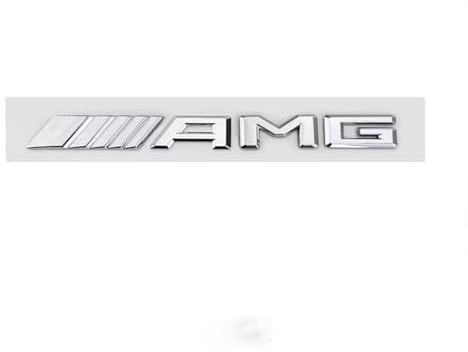 1 Stück Auto Emblem Aufkleber für AMG GT (C190), Personalisierte Dekoration für Heck Kofferraum Fahrzeugstyling Selbstklebende Langlebige